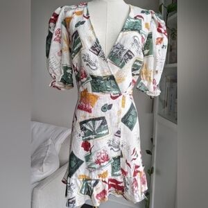 Reformation Carmelo Wrap Dress Vacaciones